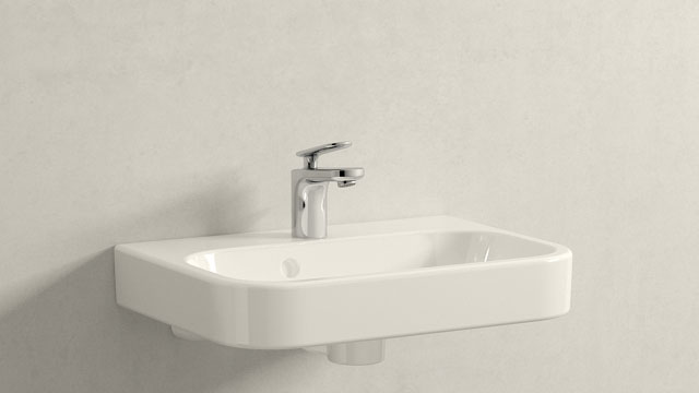 GROHE Veris XS-TAMAÑO
+ Duravit Happy D.2