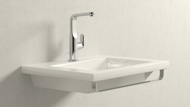 GROHE Veris L-TAMAÑO
+ Laufen Living Square