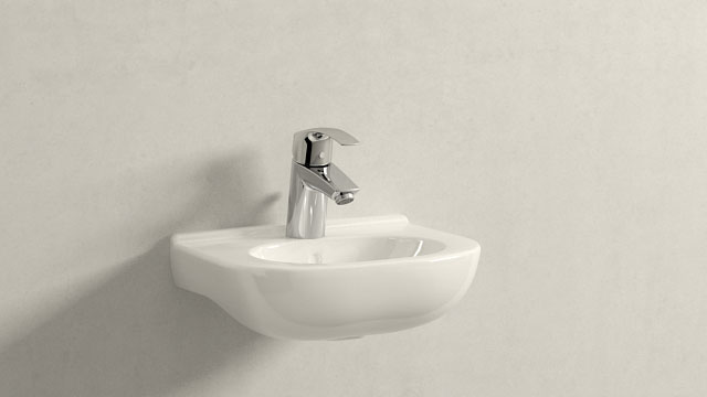 GROHE Eurosmart NEW S-TAMAÑO
+ Villeroy&Boch O.novo