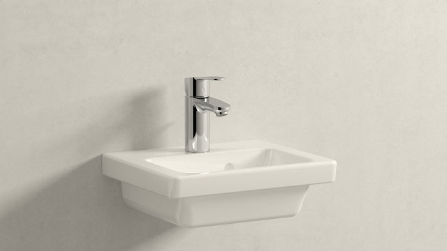 GROHE Eurostyle Cosmopolitan S-TAMAÑO
+ Villeroy&Boch Subway 2.0