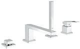 Eurocube Combinación monomando
para baño y ducha 1/2" 19897 000