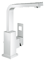 Eurocube Monomando de lavabo de 1/2"
Tamaño L 23135 000