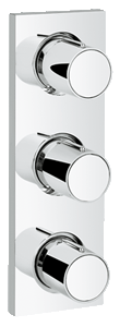 Grohtherm F Placa con triple llave de paso 27625 000