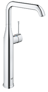 Essence New Monomando de lavabo 1/2"
Tamaño XL
Para lavabos tipo Bol de sobremueble 32901 001