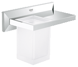 Allure Brilliant Estante con vaso 
de cristal incorporado 40503 000