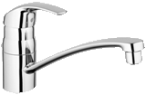 Eurosmart Monomando de fregadero 1/2" 33281 001