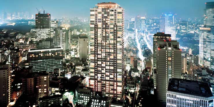 Torre Residencial Akasaka Tokio, Japón