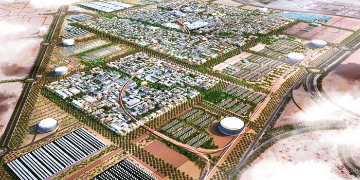 Masdar City Masdar City, Emiratos Árabes Unidos