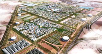 Masdar City Masdar City, Emiratos Árabes Unidos