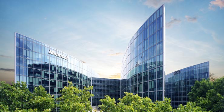 Sede europea de Microsoft Issy-Les-Moulineaux, Francia