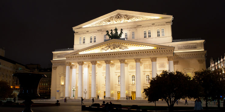Teatro Bolshoi Moscú, Rusia