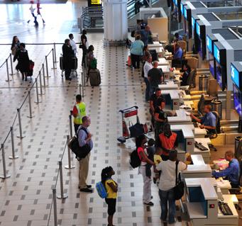 Piso interno Aeropuerto internacional de Ciudad del Cabo