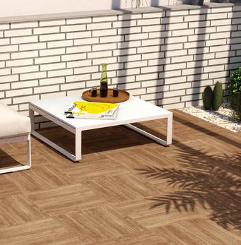 Boise - Pavimento ceramico efecto madera para exterior