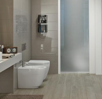 Colourline - revestimiento cerámicos brillantes para baños