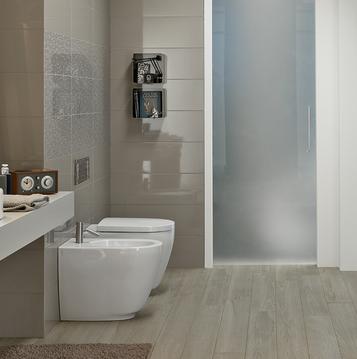 Colourline - revestimiento cerámicos brillantes para baños
