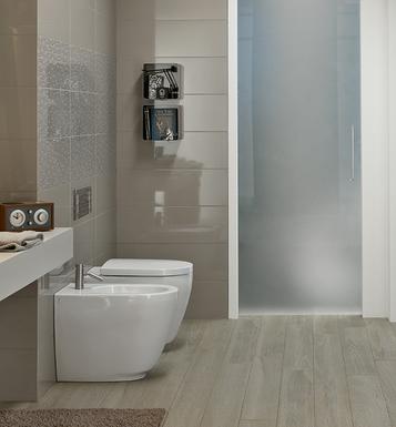 Colourline - revestimiento cerámicos brillantes para baños