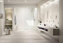 Essenziale - Revestimiento cerámica blanco para baño