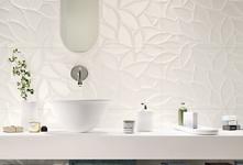 Essenziale - Revestimiento cerámica blanco para baño