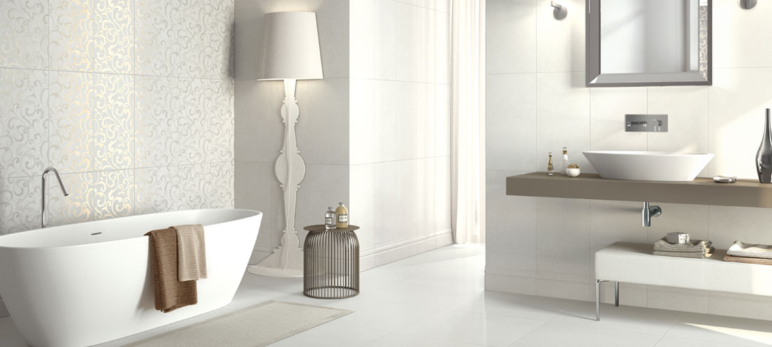 Quisiera saber cuáles son las colecciones de azulejos brillantes/clásicos de cerámica de monococción para el baño. Les agradecería me informaran asimismo del precio y la disponibilidad.