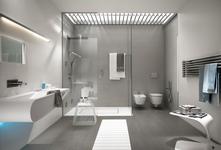 Lite - cerámica de grosor reducido para el revestimiento del baño