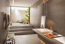 Lite - cerámica de grosor reducido para el revestimiento del baño