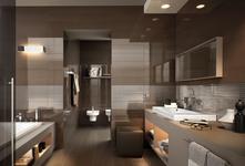 Lite - cerámica de grosor reducido para el revestimiento del baño