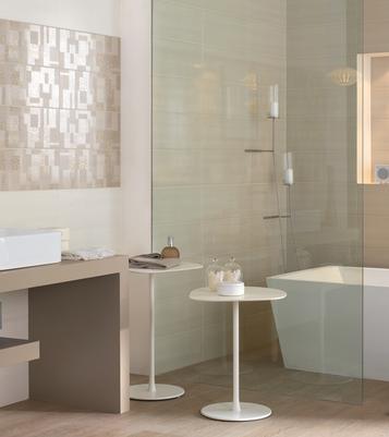 Nuance - cerámicas brillantes para el revestimiento de baños