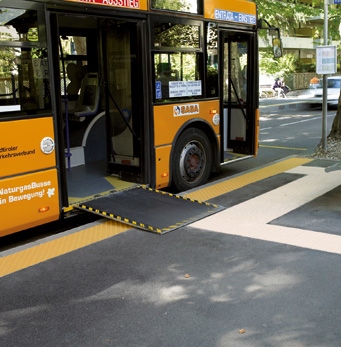 Parada de autobús Merano, en Merano