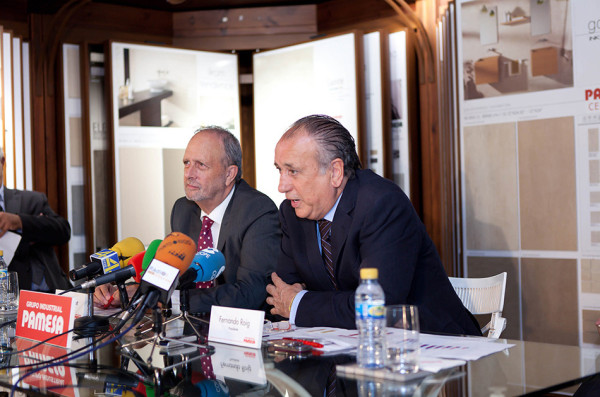 Pamesa Cerámica rueda de prensa resultados 2012