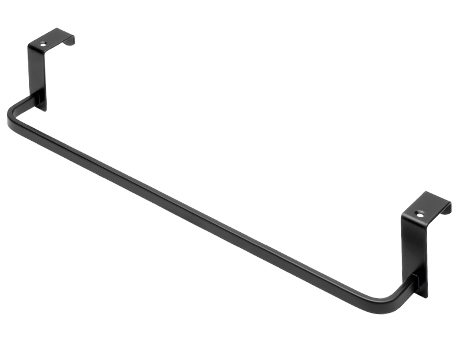 Barra colgador negro