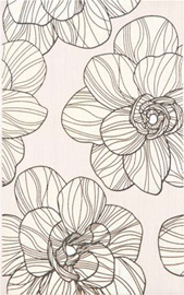 Revestimiento Cenefa Flor Dolce Blanco