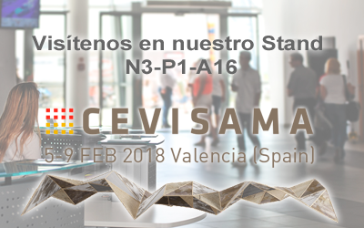 Vis�tenos en CEVISAMA del 5 al 9 de febrero 2018