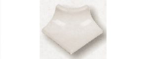 Pata Elefante Blanco Brillo 5X5X20