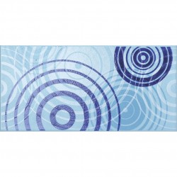 Ondas Azul 12x24,5cm