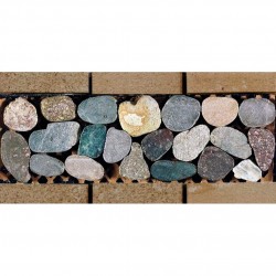 Mosaico Rio Natural 12x24,5cm