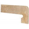 Lucca Stair Tread Corner ML 33x33x4cm