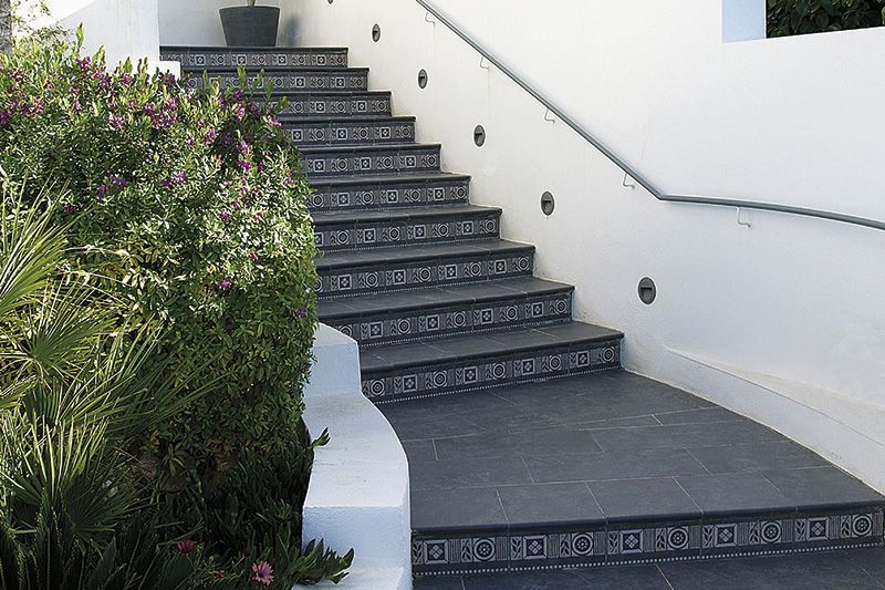 Escalera Riansares Peldaño fiorentino frontal M11