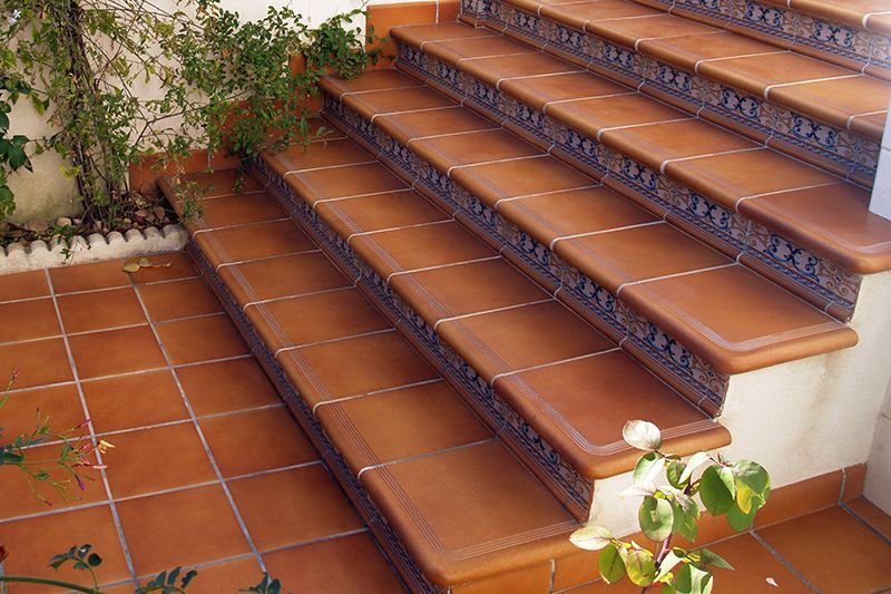 Escalera Rodamanto. Detalle esquina.