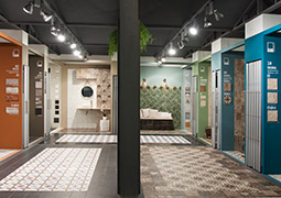 Vista panoramica del stand