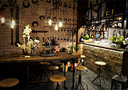 Frontal barra decoración Padua  de la serie Esenzia