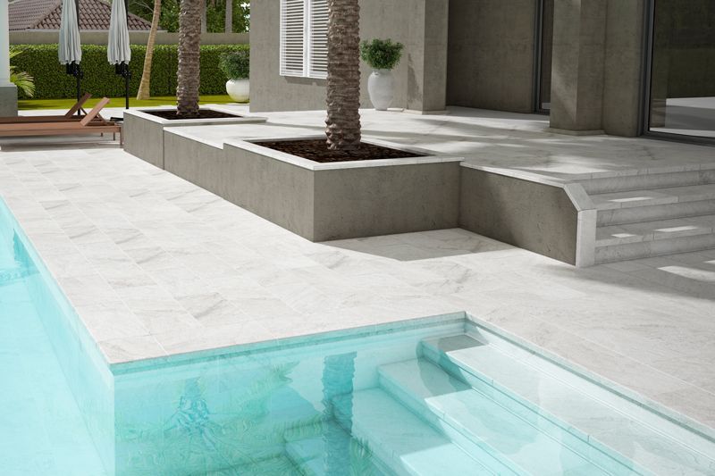 White Stone. Peldaño Recto Evo. 625x310.