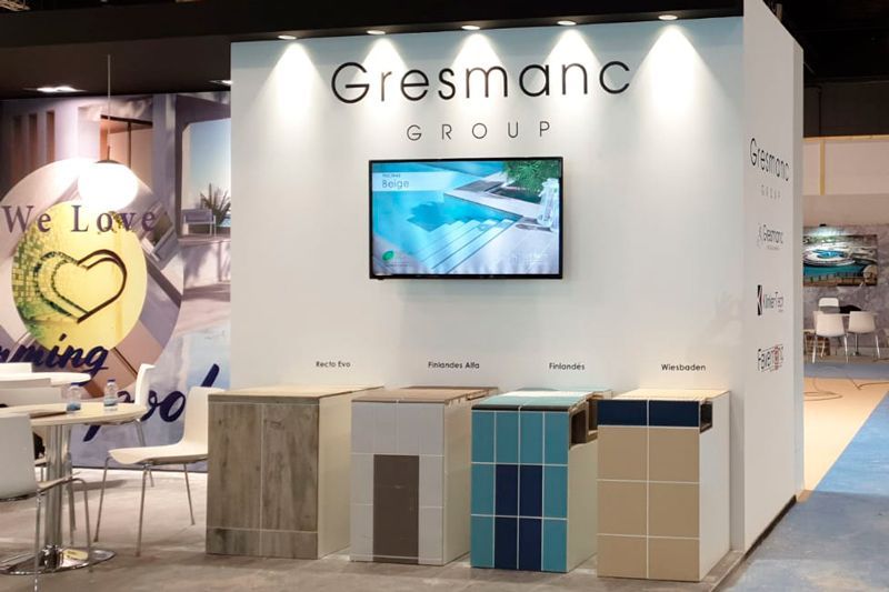 stand gresmanc piscinas barcelona