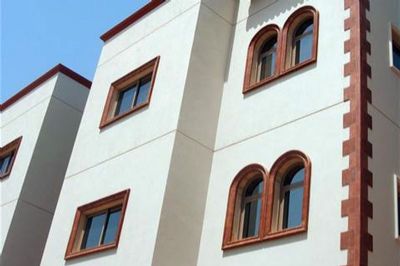 Moldura de gres para ventanas.