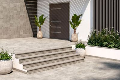 Escalera con Peldaño Recto Evo Zarautz