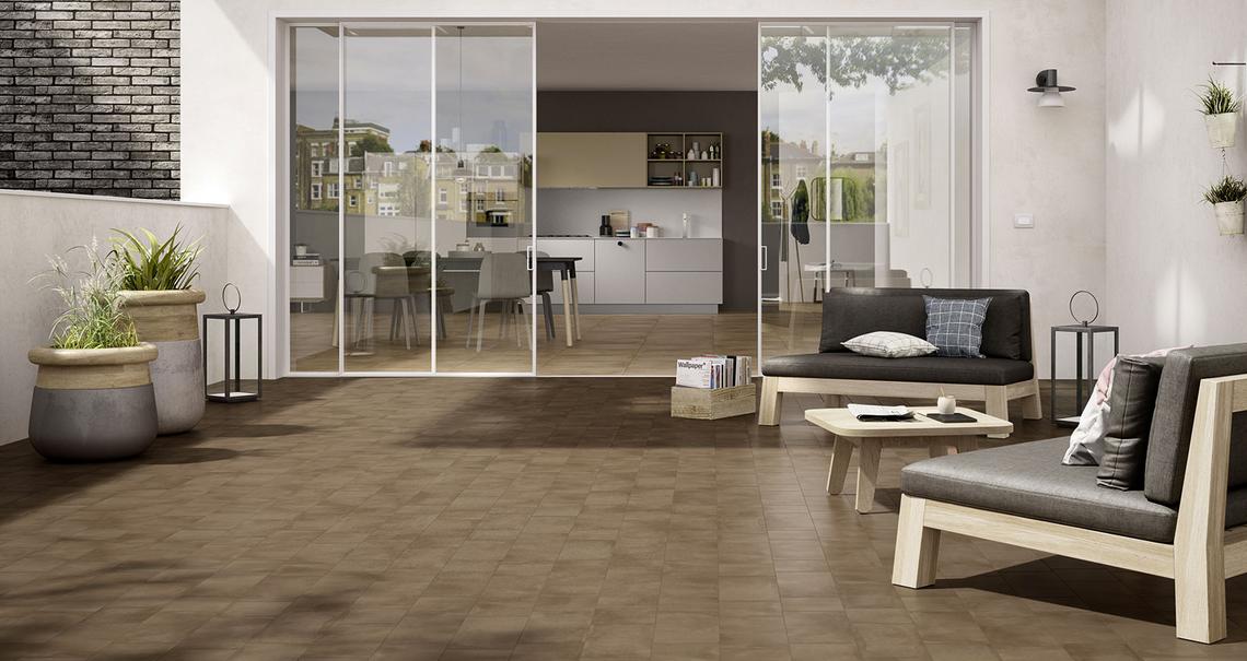 Bisque - Efecto Cemento - Exterior