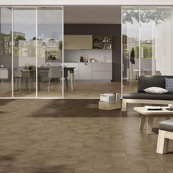 Azulejos Marrón Efecto Cemento - Marazzi_708 Azulejos Marrón Efecto Cemento - Marazzi_708