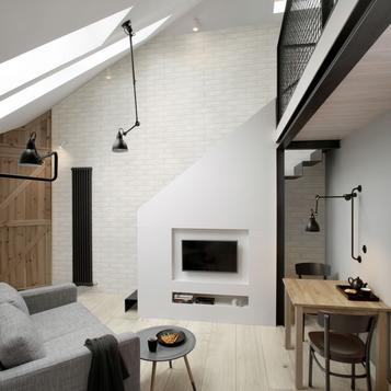 Azulejos Blanco Efecto Cemento - Marazzi_768