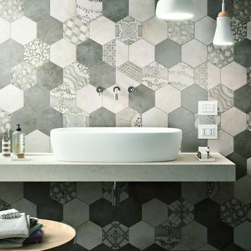 Clays: Azulejos de formatos pequeños para suelos - Marazzi