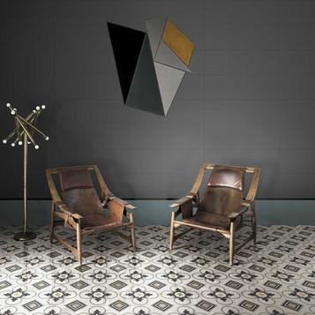 Eclettica: Azulejos para el salón: ideas y soluciones de cerámica y gres - Marazzi
