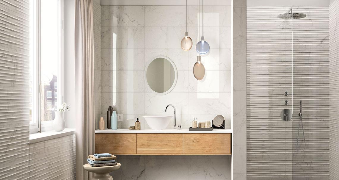 Elegance - Efecto Mármol - Baño